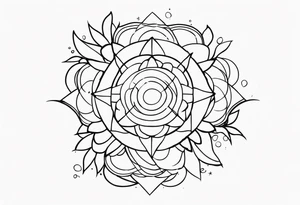 losing something - gaining something tattoo idea