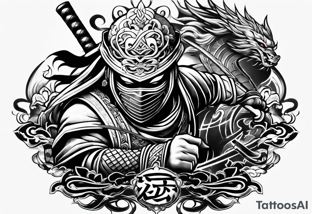 The Japanese symbol for a Shinobi tattoo idea