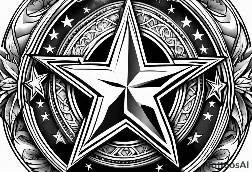dallas cowboy star tattoo idea