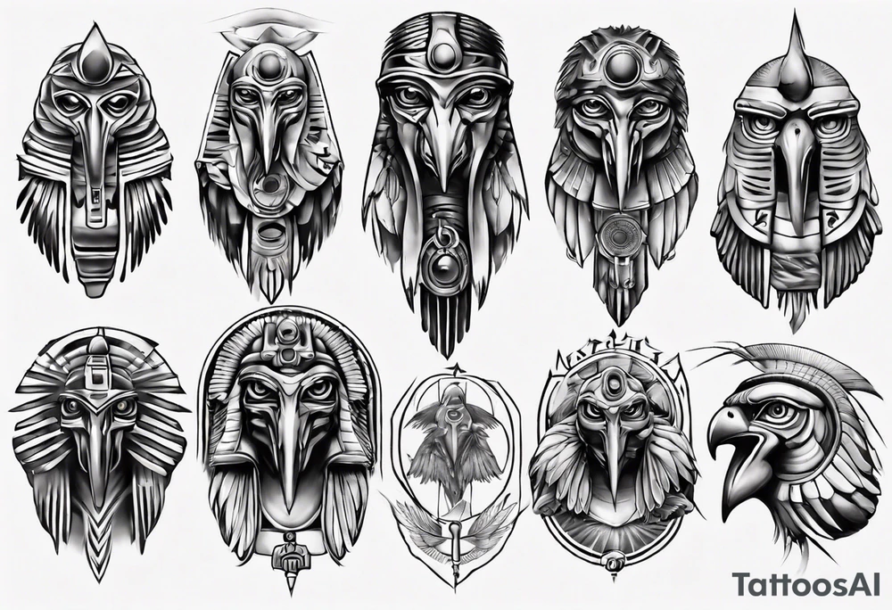 horus tattoo idea