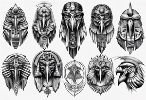 horus tattoo idea