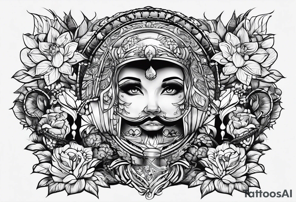 FEEL NO PAIN SHOW NO EMOTIONS tattoo idea