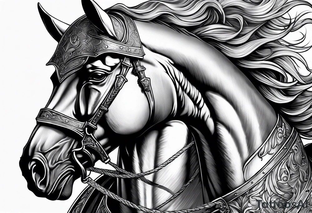 Knight tattoo idea