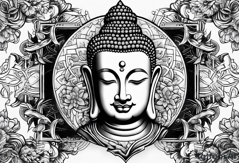 buddha tattoo idea