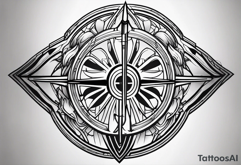 Star Wars Jedi logo tattoo idea