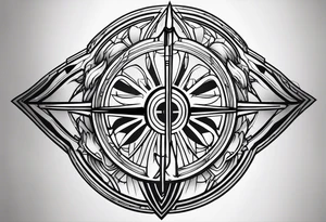 Star Wars Jedi logo tattoo idea
