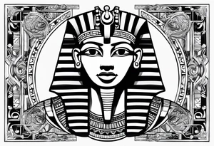Egypt and sardinia tattoo idea
