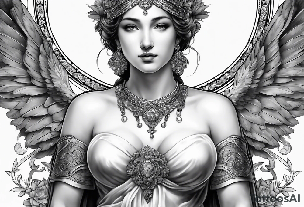 nemesis without flowers tattoo idea