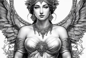 nemesis without flowers tattoo idea