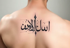 Maktub in Arabic calligraphy tattoo idea