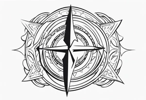 sagittarius, faith, strong, warrior, god, jesus, christ tattoo idea
