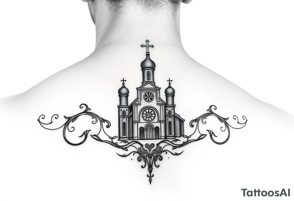 Tatouage vierge de kazan église russe orthodoxe sur epaule tattoo idea