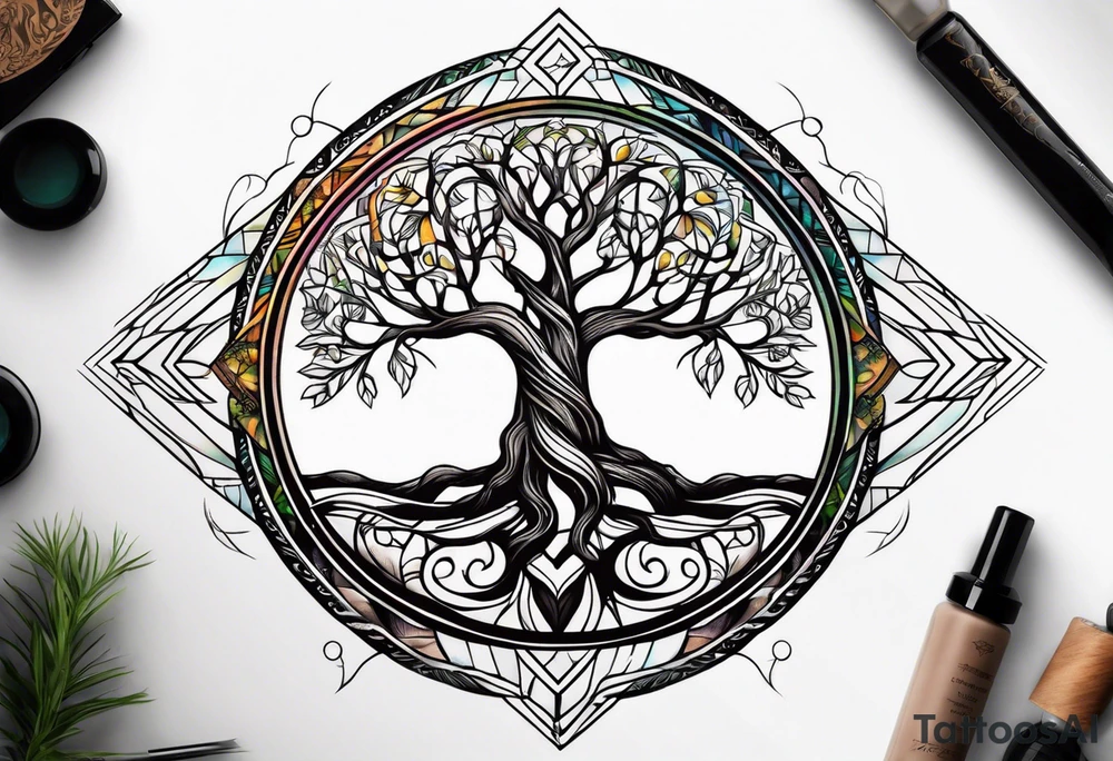 Tree of life tattoo idea