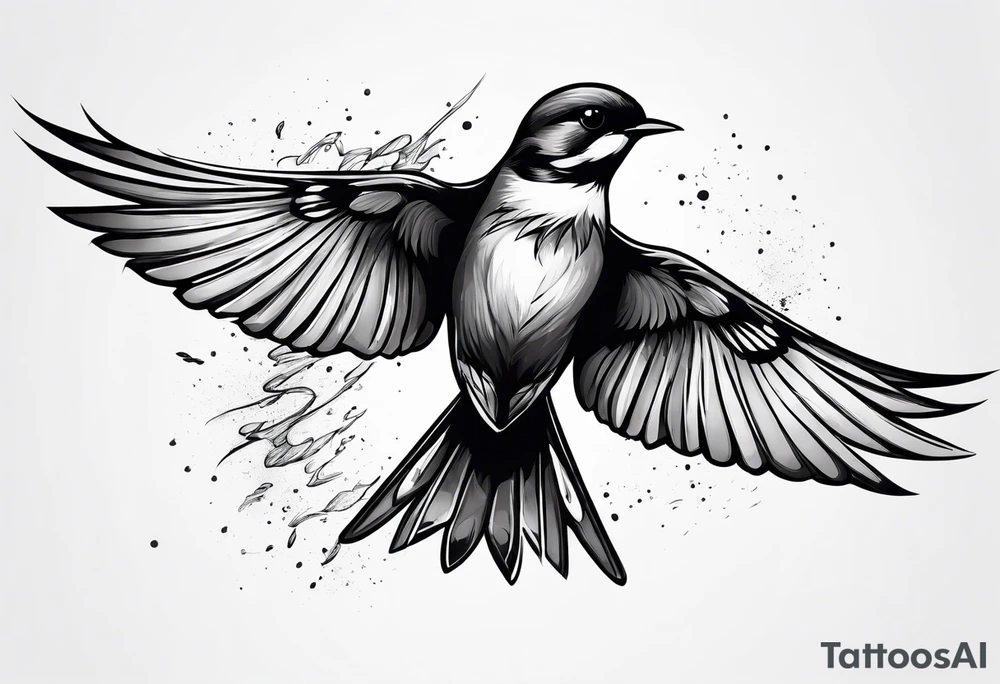 Swallows tattoo idea