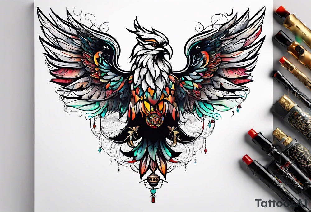 The name Drew with travel tattoo idea