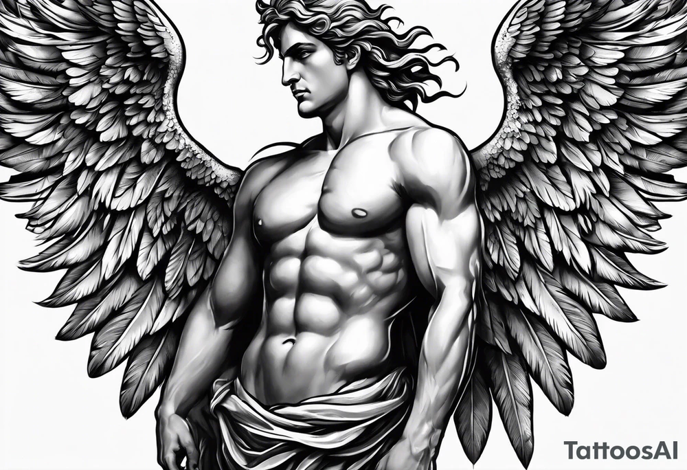 icarus greek god tattoo idea