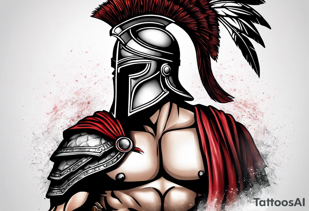 Biblical spartan tattoo idea