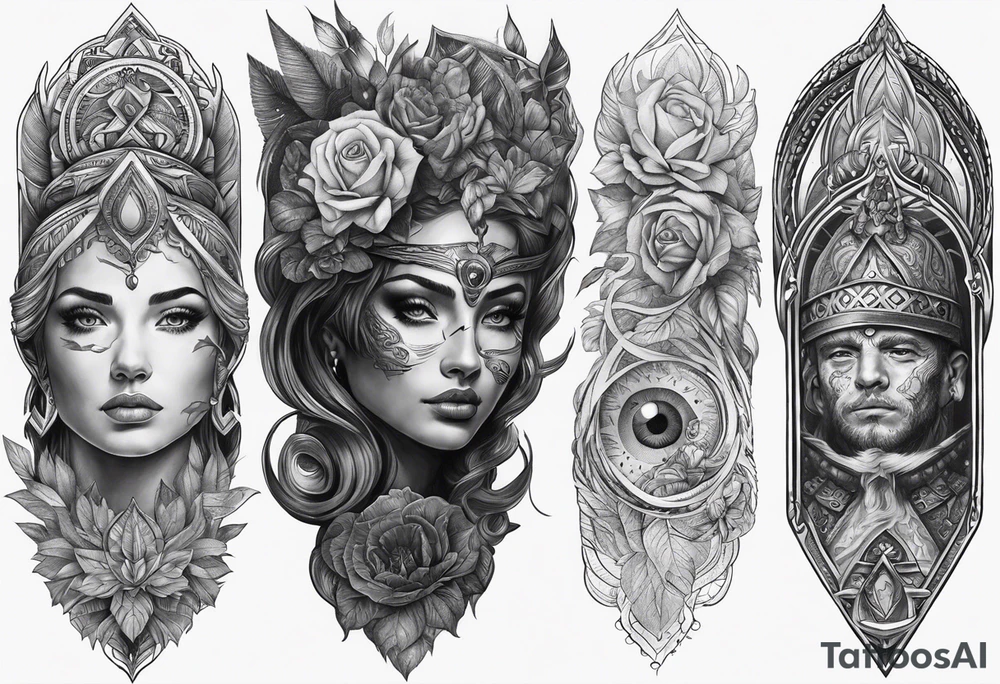 Reincarnation forearm tattoo tattoo idea