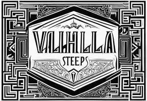 Valhalla steps tattoo idea
