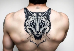 Black Cat tattoo idea