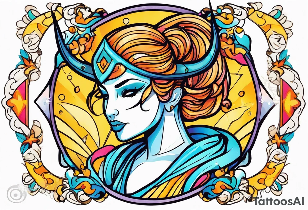 sagittarius, faith, strong tattoo idea