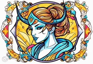sagittarius, faith, strong tattoo idea