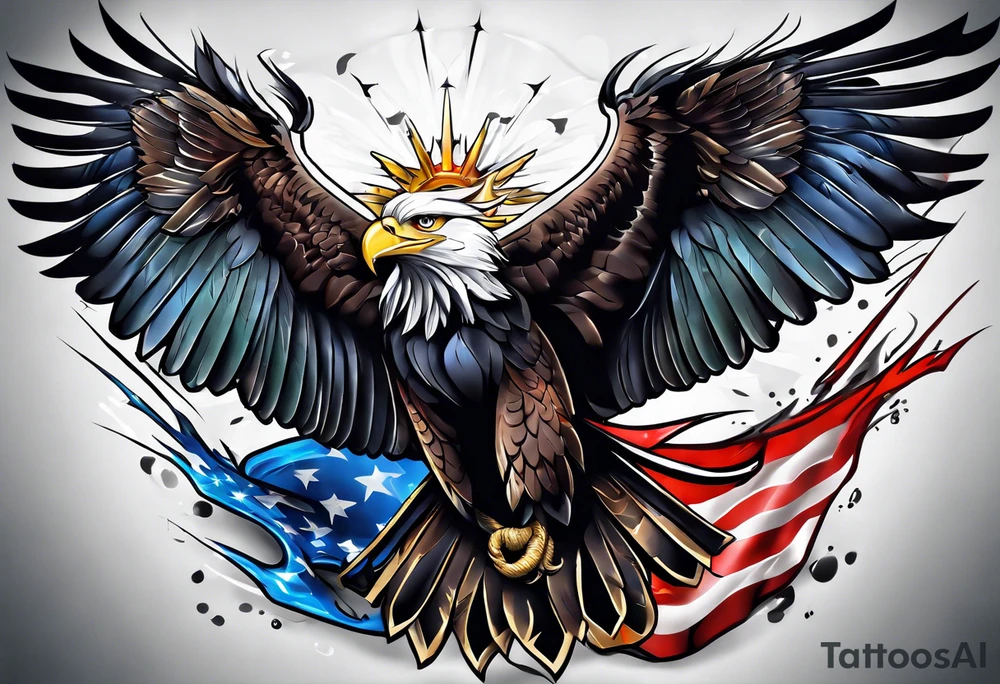 Full sleeve militaty tattoo idea