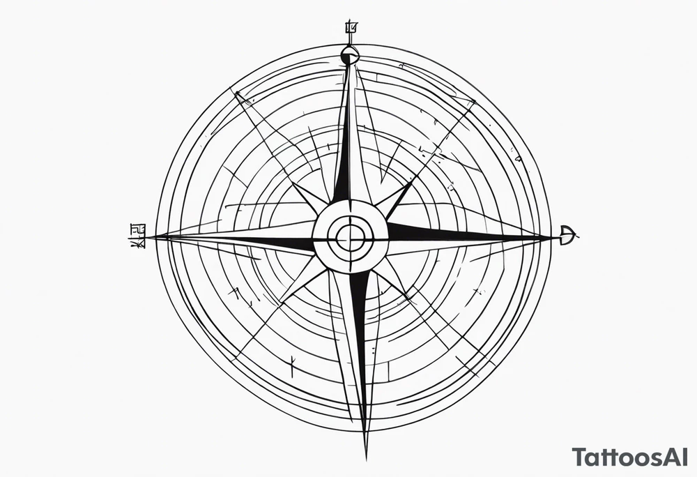 Equator coordinates tattoo idea