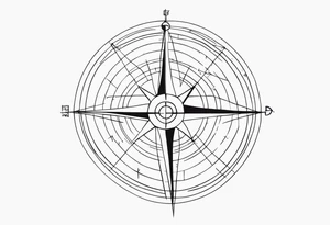 Equator coordinates tattoo idea