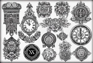 2014, 2016, and 2024 In roman numerals tattoo idea