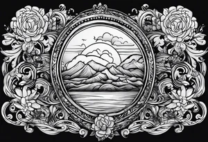 This too shall pass written tattoo idea