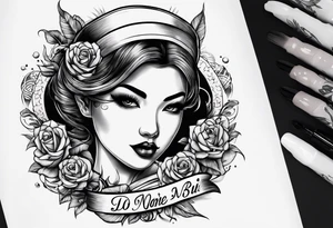 “Do no harm but take no shit” nurse tattoo with calligraphy tattoo idea