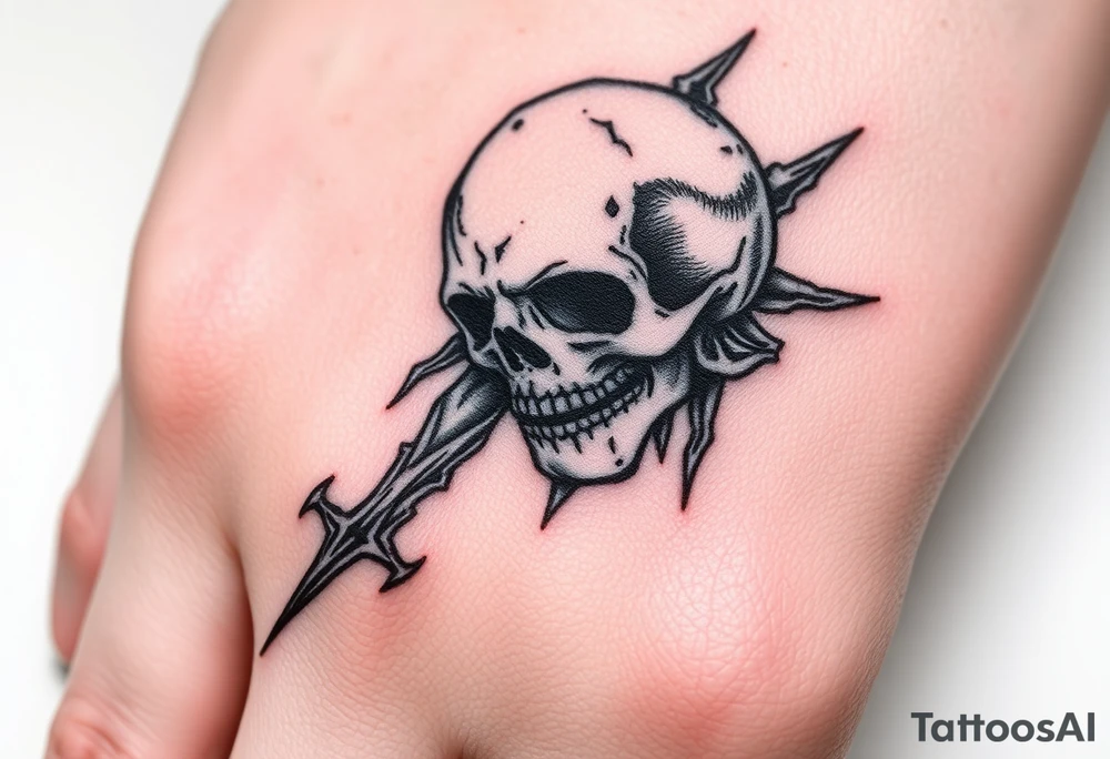 death related tattoo idea