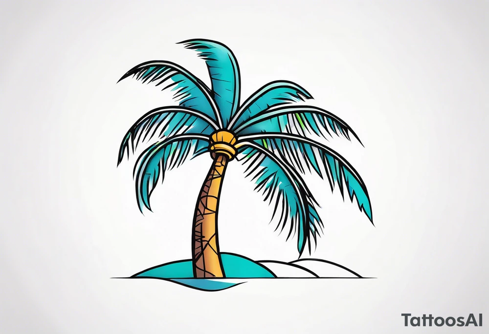 Palm 23:4 tattoo idea