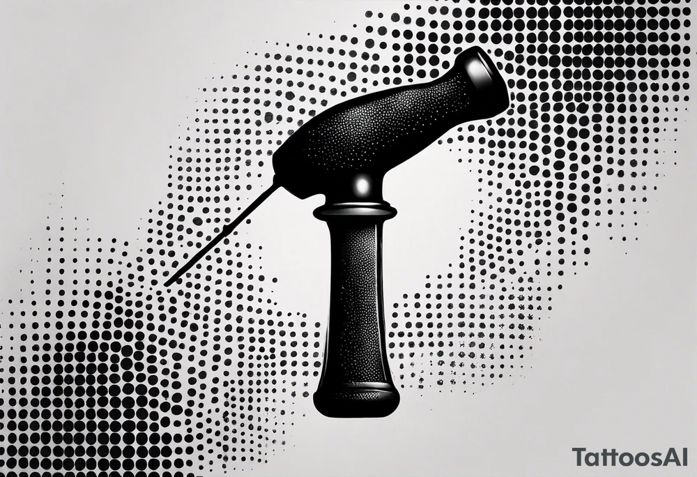 A simple hammer tattoo idea