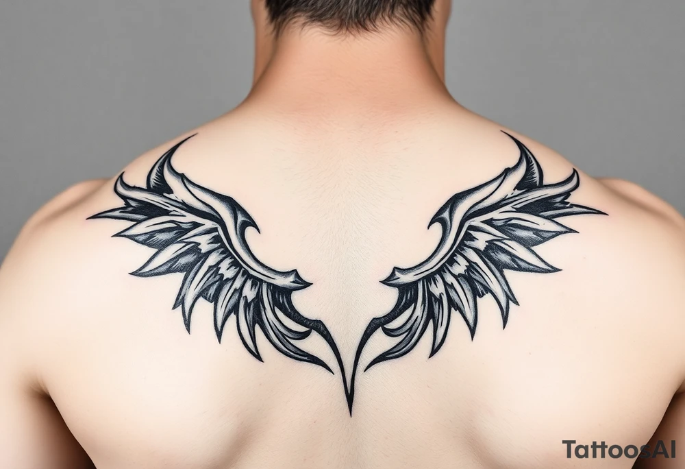Tribal half-sleeve tattoo idea