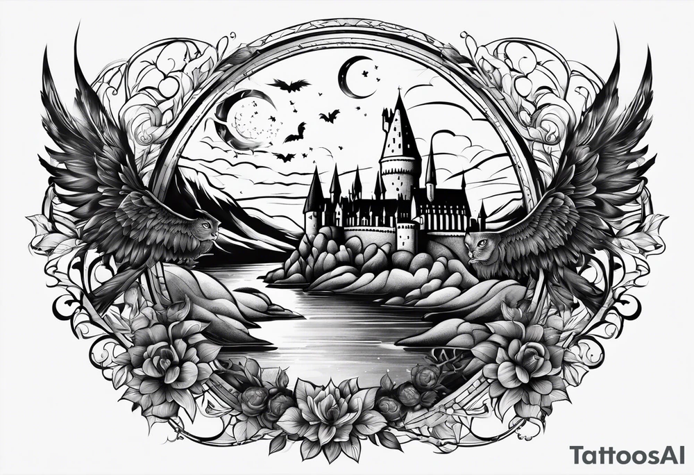 Harry Potter themed tattoo idea