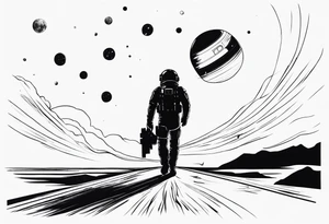 Interstellar movie tattoo idea