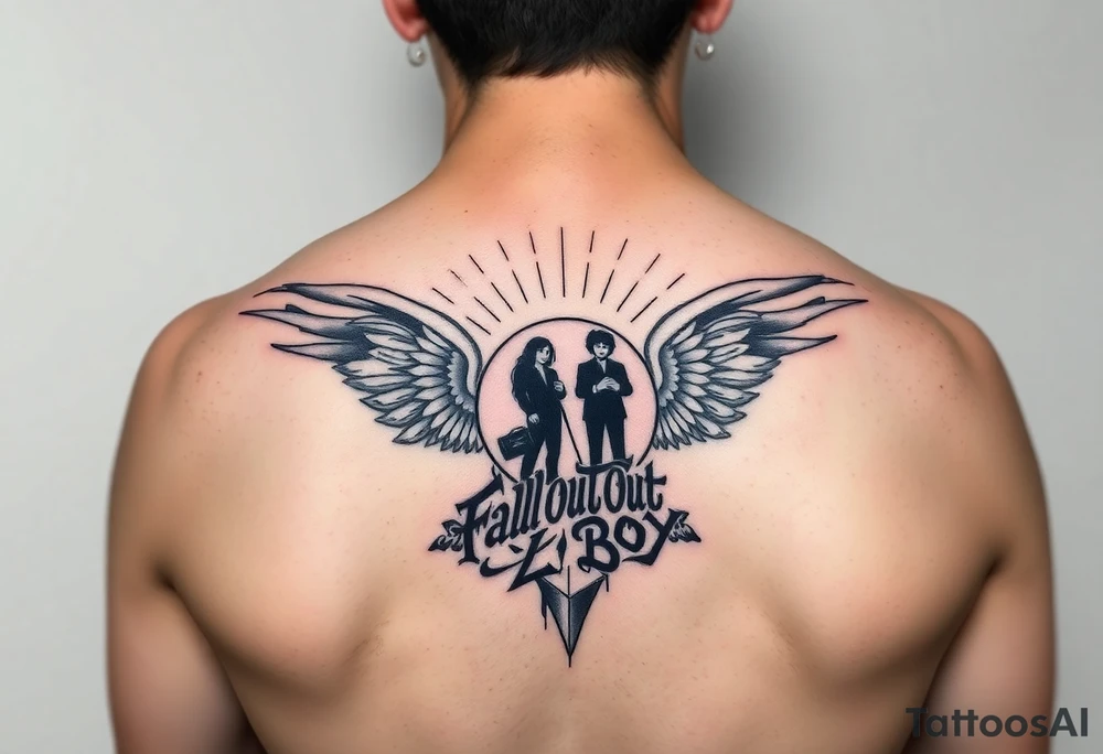 fall out boy tattoo idea