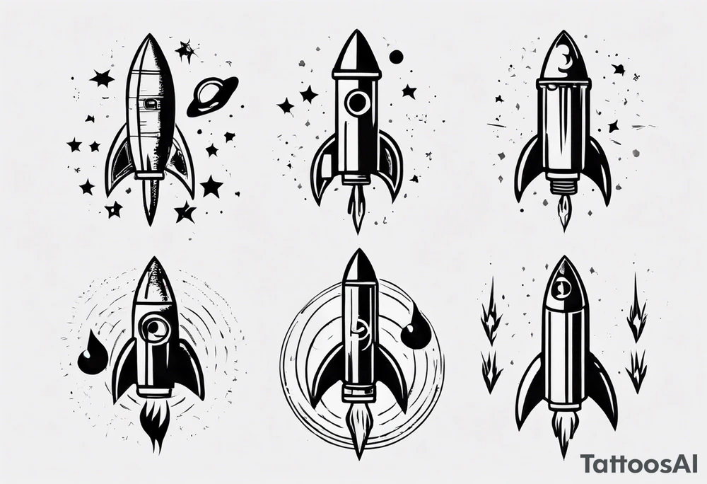 nigga with a rocket launcher tattoo idea