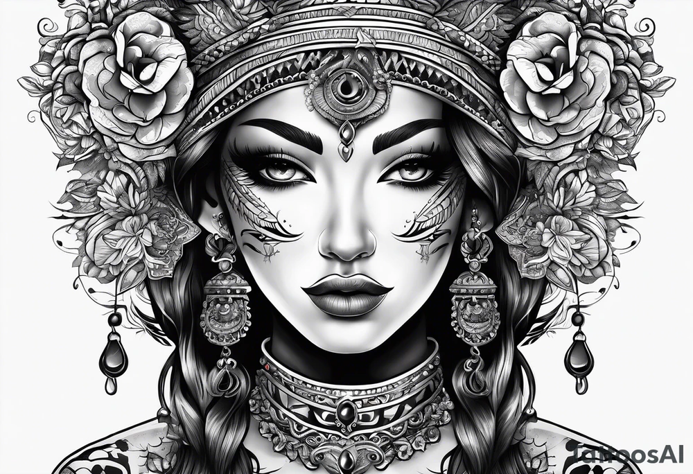 feel no pain show no emotions tattoo idea
