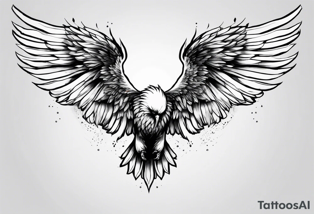 icarus falling tattoo idea