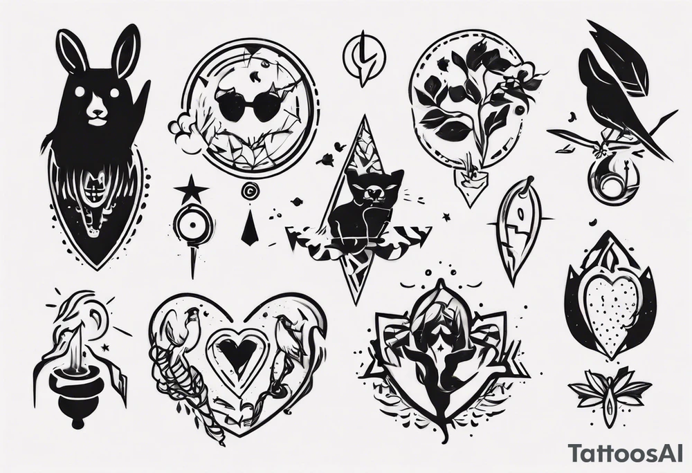 Best friends young tattoo idea