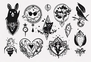 Best friends young tattoo idea