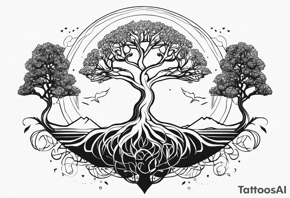 Yggdrasil tattoo idea