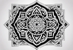 Arabic calligraphy tattoo idea