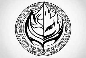 Fairy tail anime tattoo emblem tattoo idea