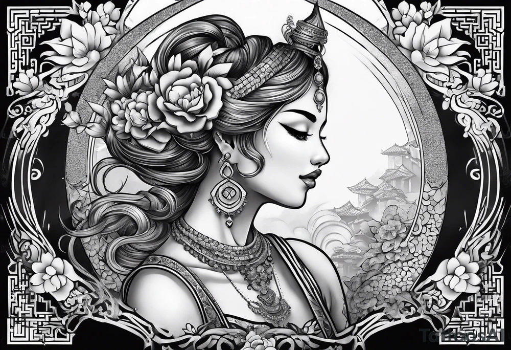 Genie tattoo idea