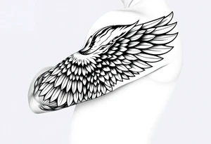 Wing tattoo idea