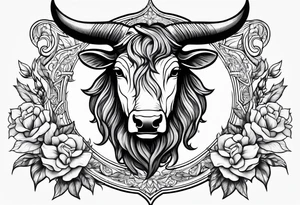 taurus tattoo idea